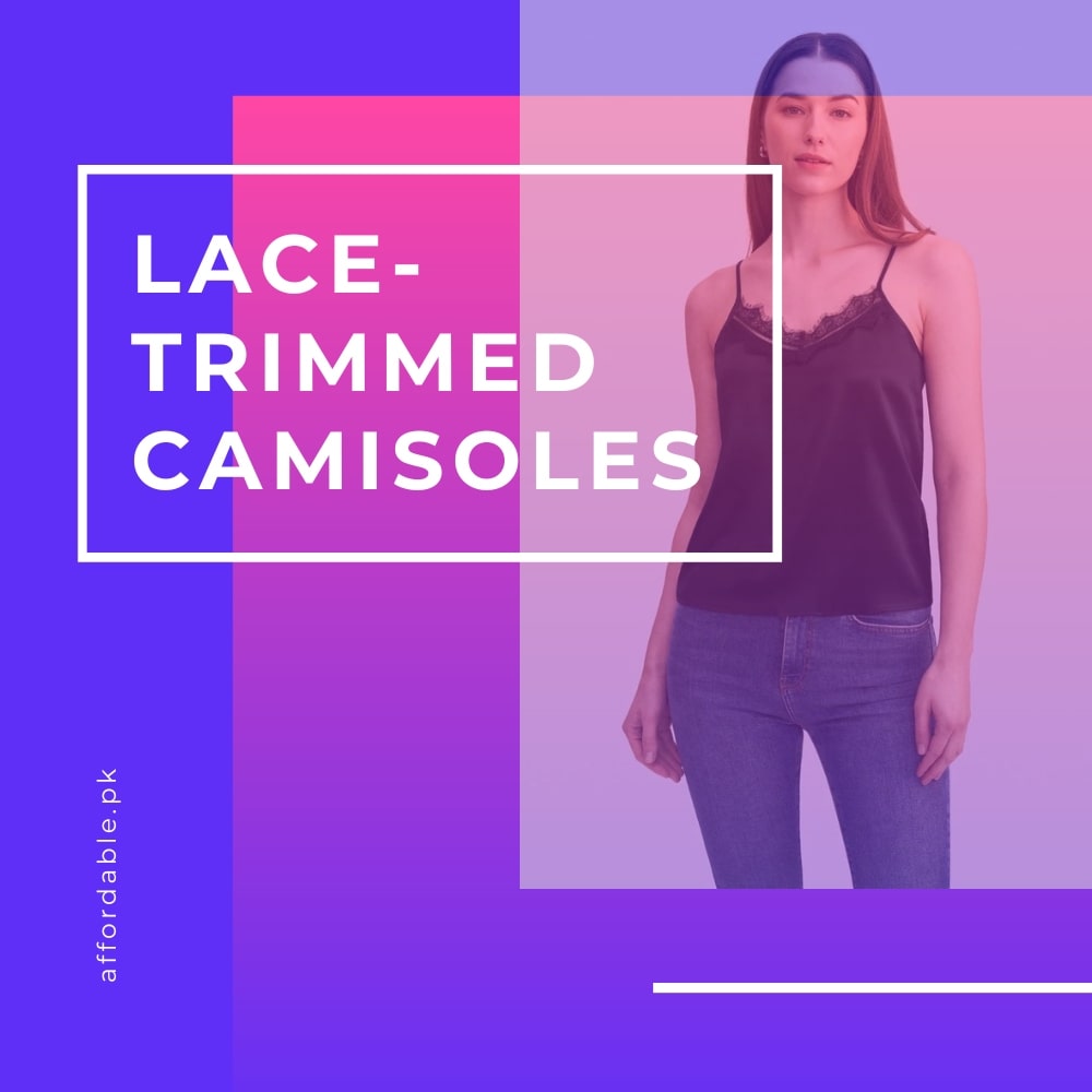Lace-Trimmed Camisoles